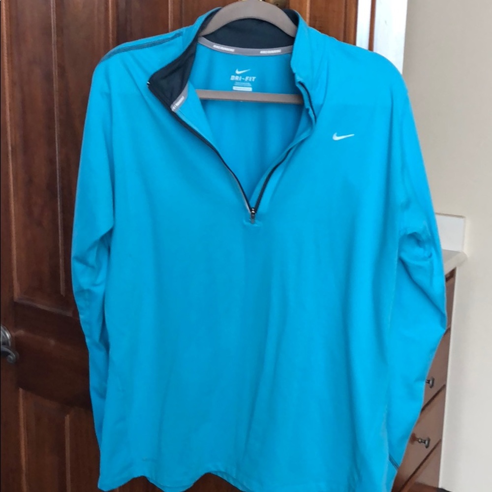 Nike Blue Long Sleeve Top